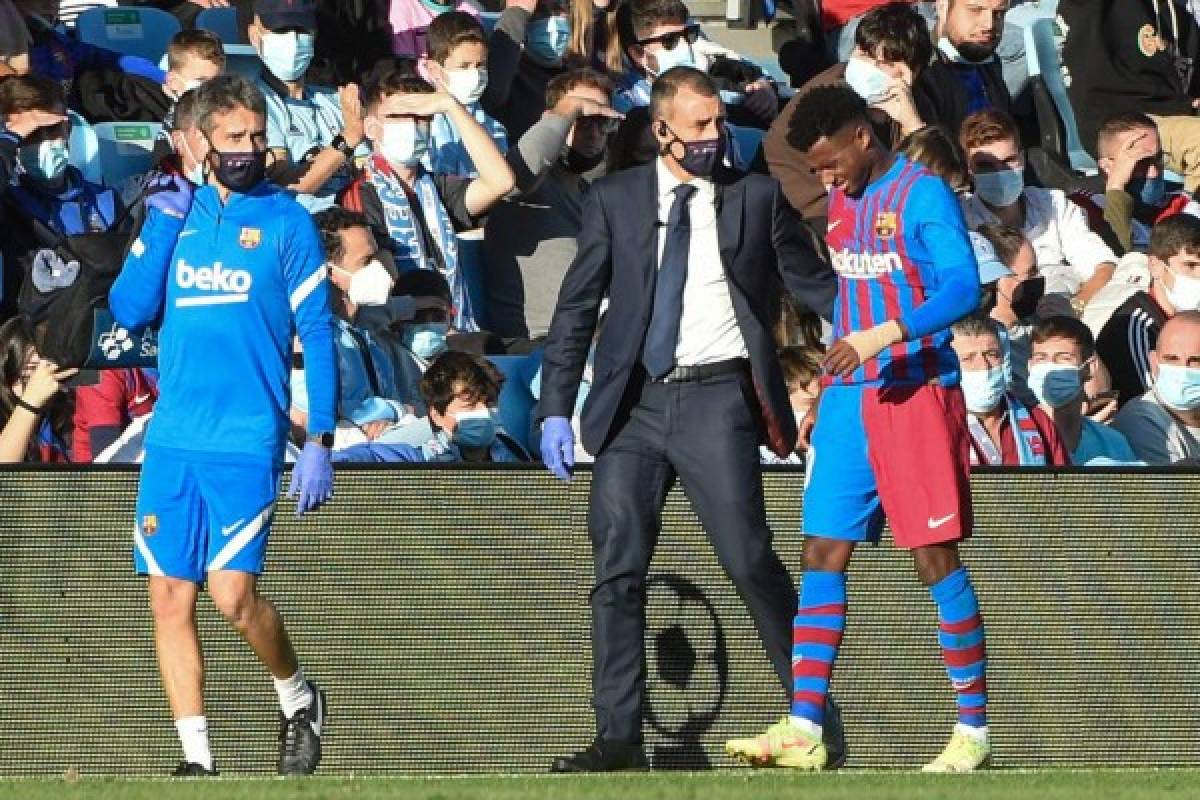 ¡Y ahora Ansu Fati! Xavi Hernández tomará un Barcelona plagado de lesiones con 9 bajas