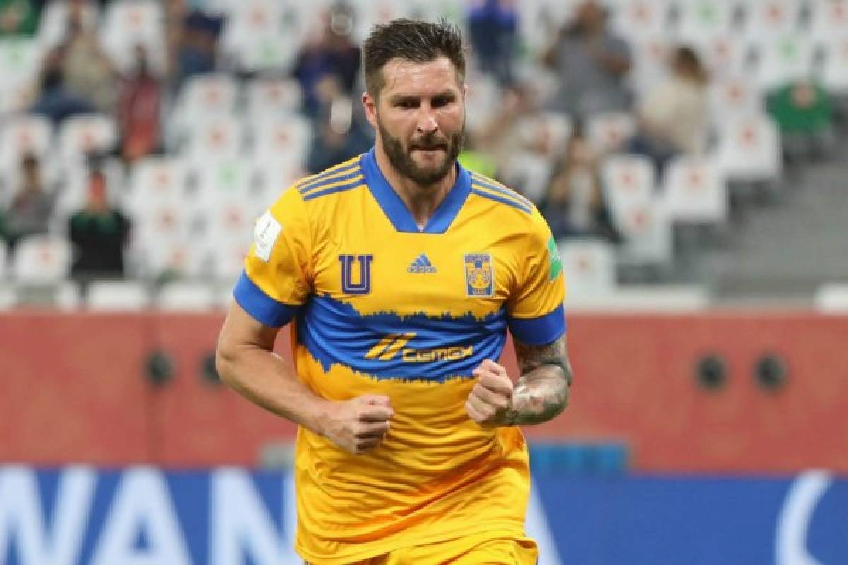 Fotos: La bronca de Gignac con el técnico de Palmeiras y el tremendo festejo de Tigres