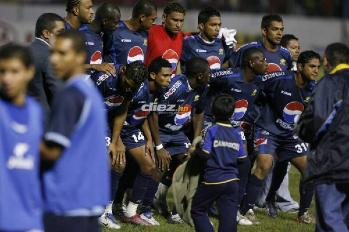 Las fotos que no habías visto de la final que le ganó Motagua a Saprissa en el Nacional