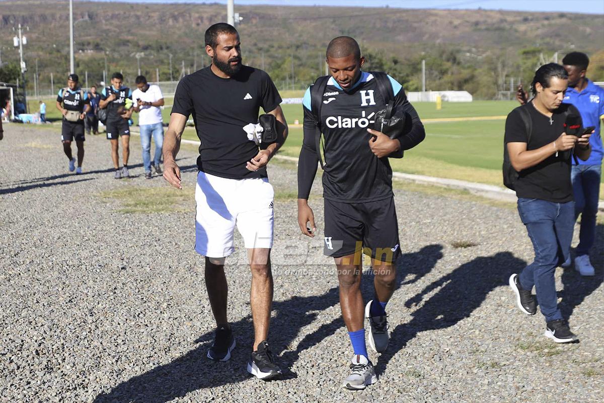 Así fue el primer día de Jonathan Rougier con la Selección de Honduras; Buba López quedó fuera del listado