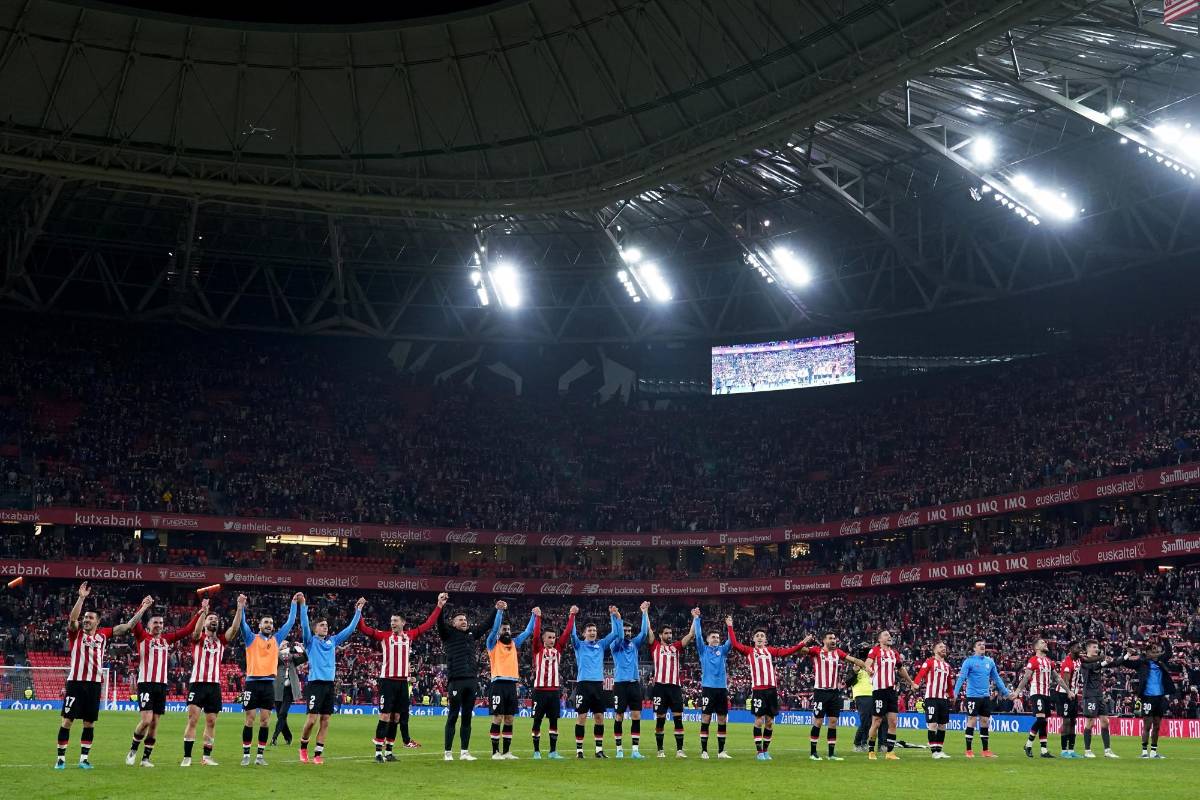 No se vio en TV: Los rostros de tristeza en el Real Madrid y el feo gesto de los aficionados del Athletic Bilbao