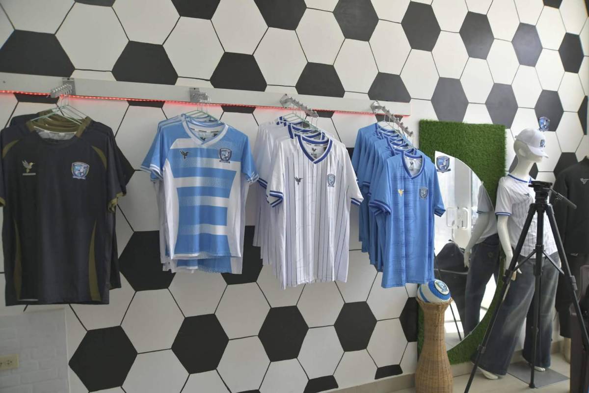 El Génesis FC, un club que se está modernizando y cuenta con una tienda completa