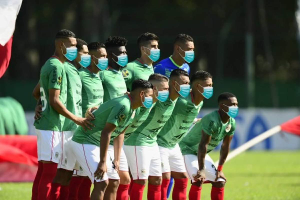 En fotos: Así serían los clásicos de Liga en Honduras con jugadores usando mascarillas