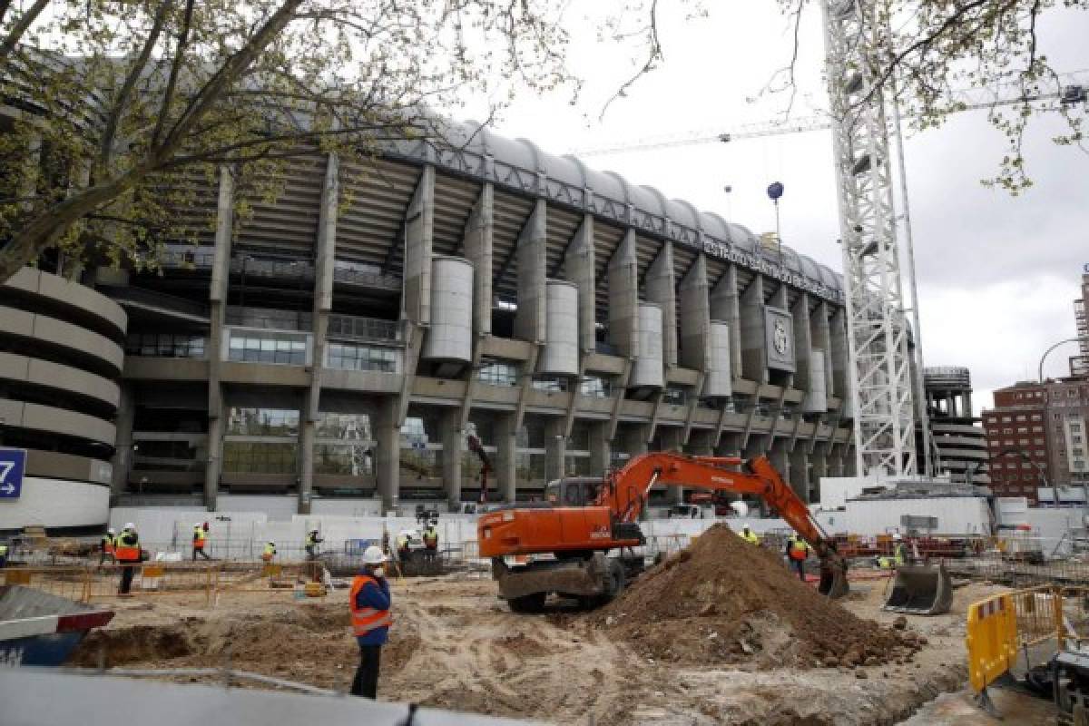 Real Madrid: A pesar del coronavirus, el equipo blanco no para las obras del nuevo Bernabéu  