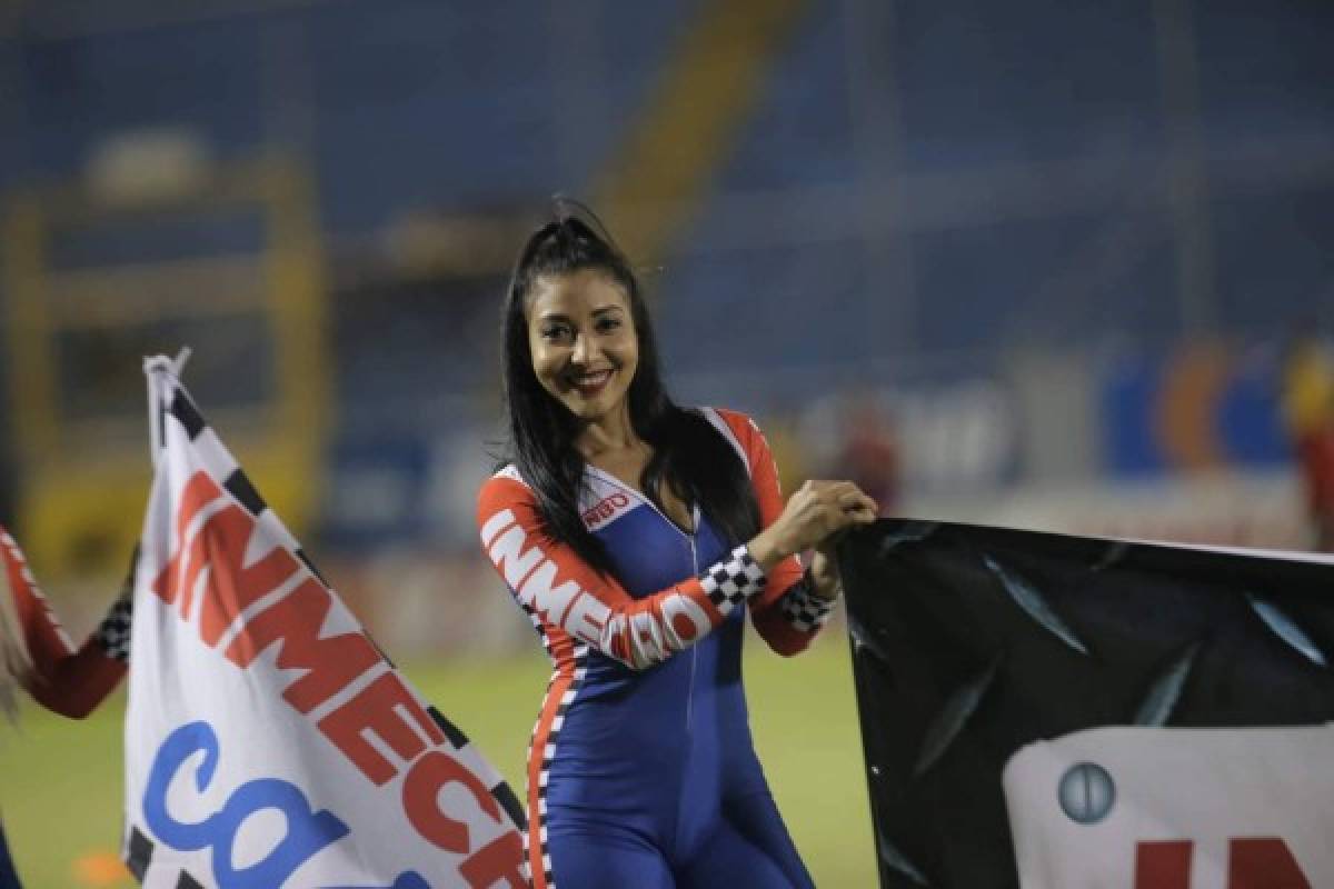 ¡Belleza y besos! Estas son las chicas que engalanan la jornada 8 en Honduras