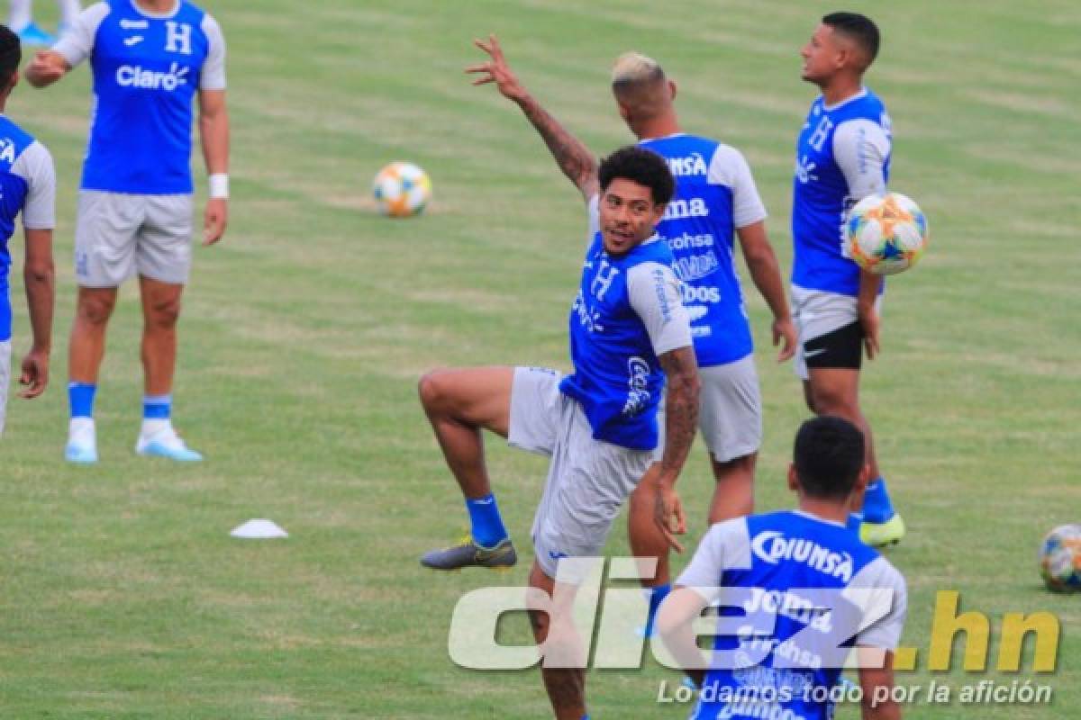 En imágenes: Así fue el último entrenamiento de Honduras previo al juego con Puerto Rico