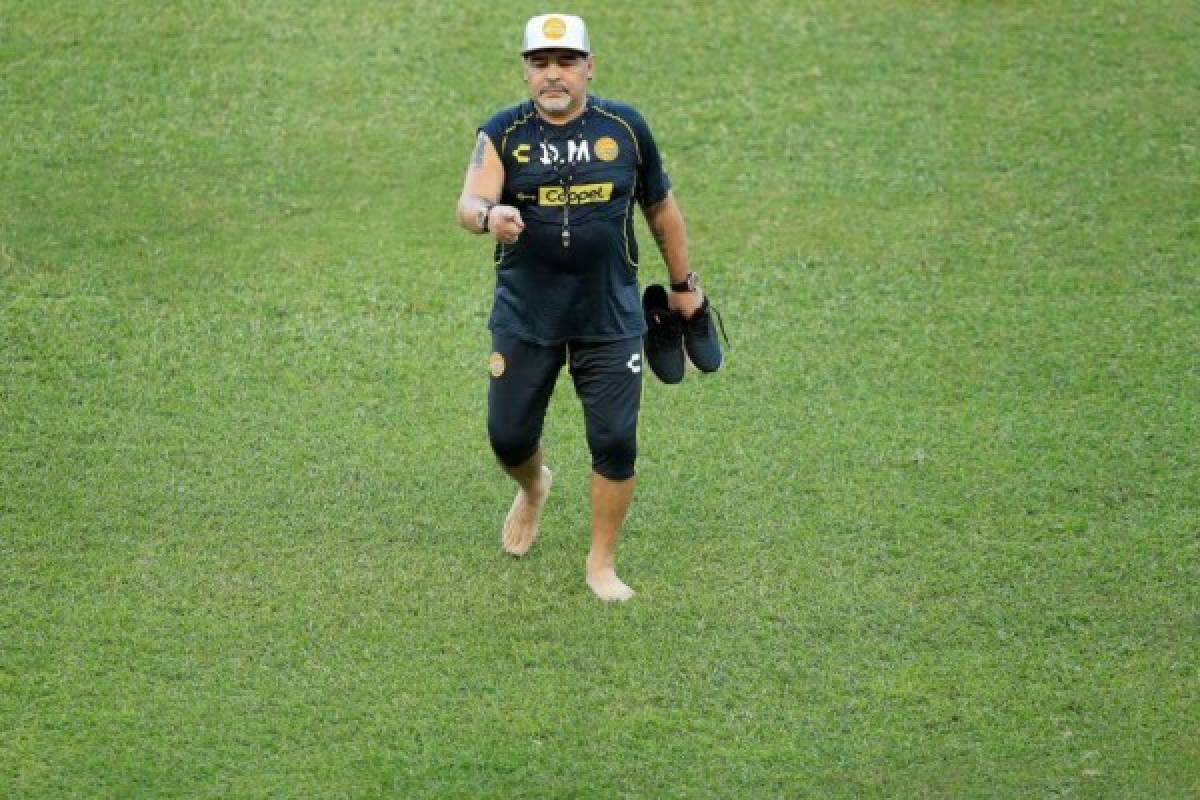 Las peticiones excéntricas de Maradona entrenador de Dorados de México