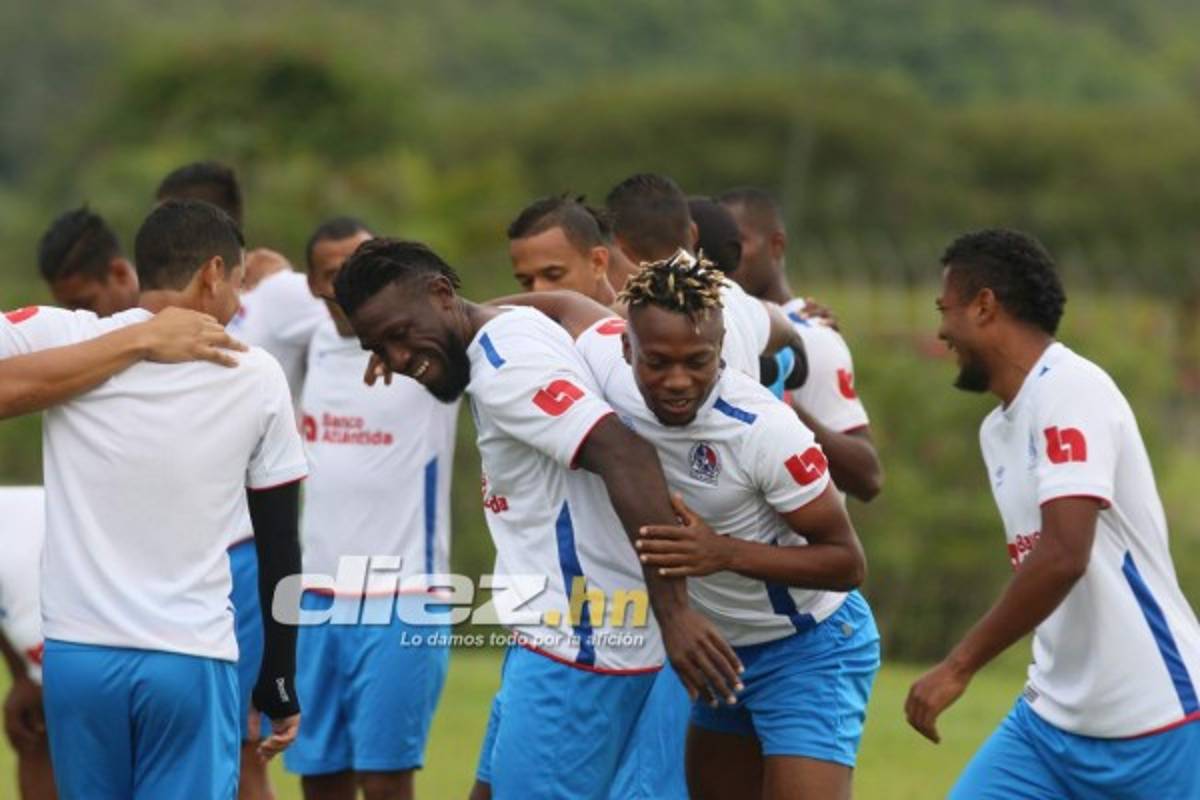 FOTOS: Broma de Thomas, toque de Dani y secretos en Olimpia antes de enfrentar a Platense