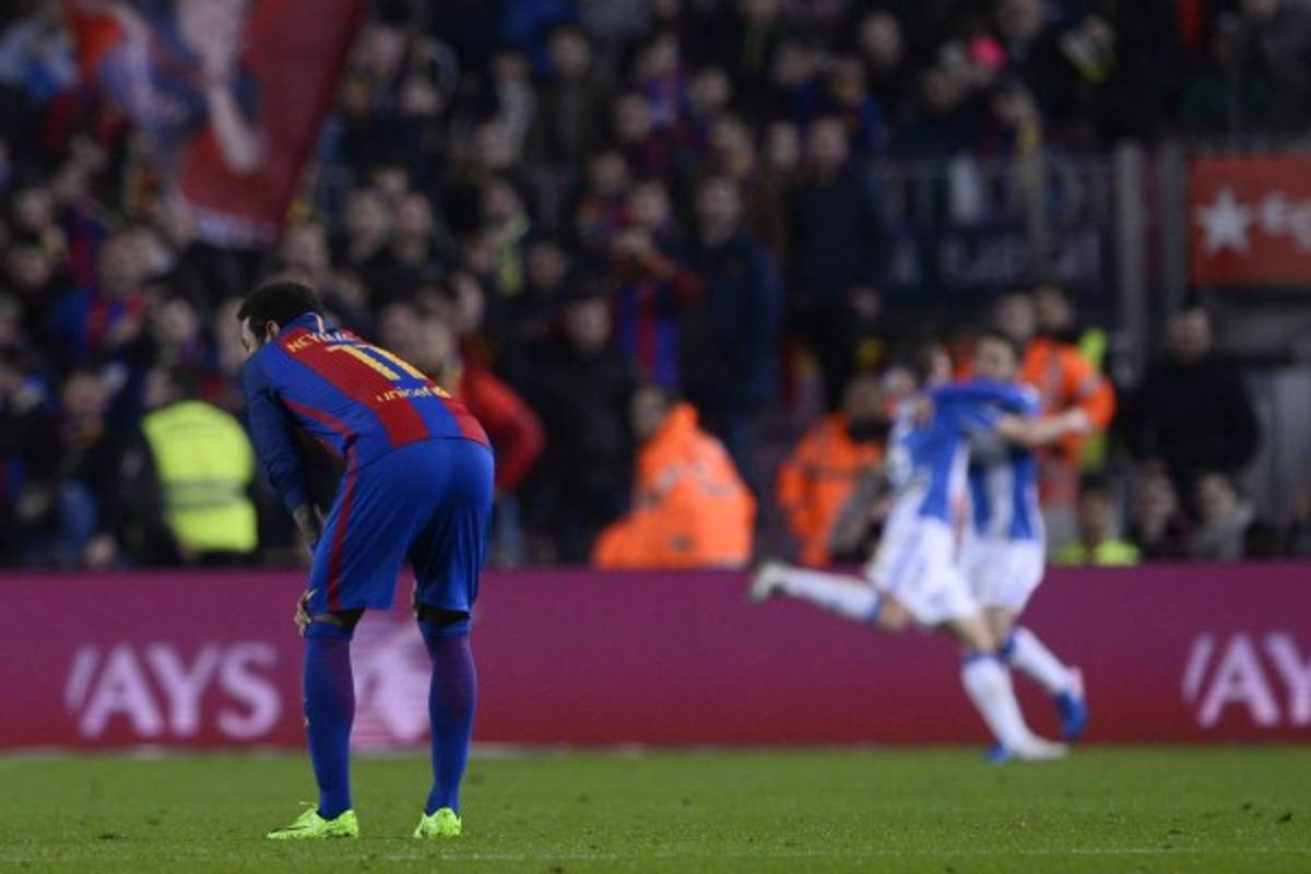 Lo que no viste en TV del sufrido triunfo del Barcelona