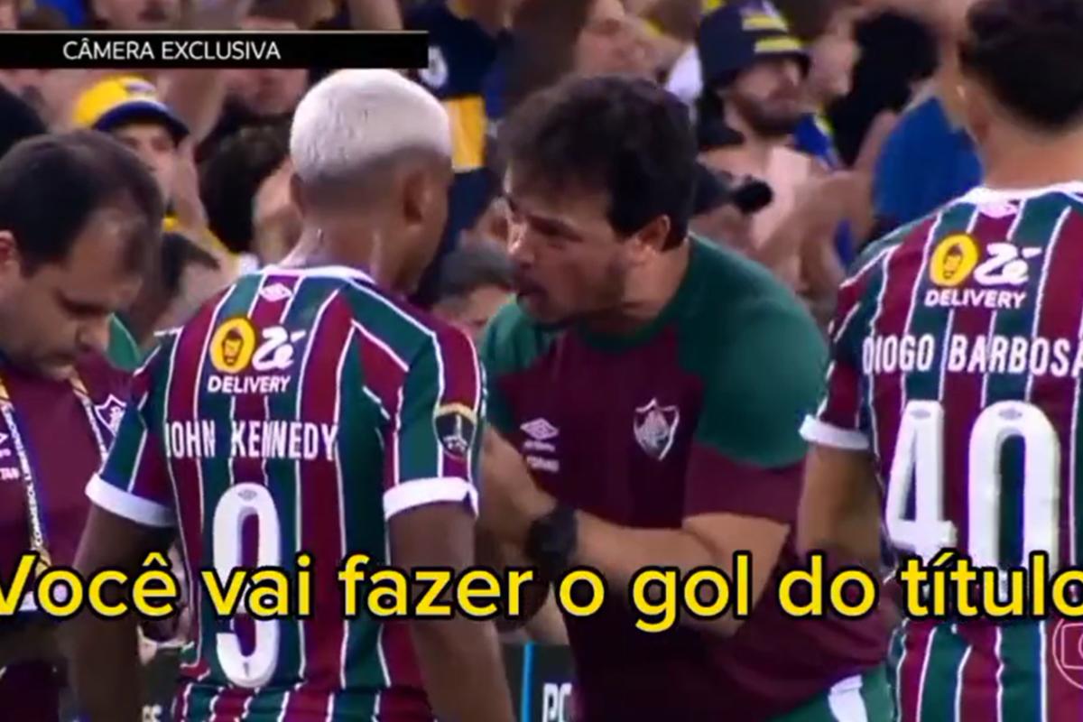 Técnico del Fluminense y su increíble predicción a Kennedy: “Vos vas a hacer el gol del triunfo”
