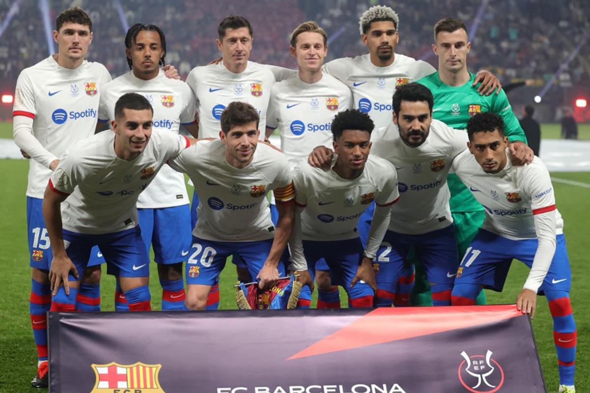 Barcelona confirma sensible baja: se pierde la final de la Supercopa española ante Real Madrid