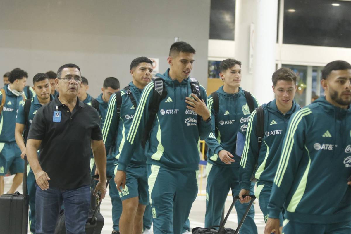 Selección Mexicana llega a Honduras: sonrientes y llenos de confianza, la plantilla se instaló en San Pedro Sula