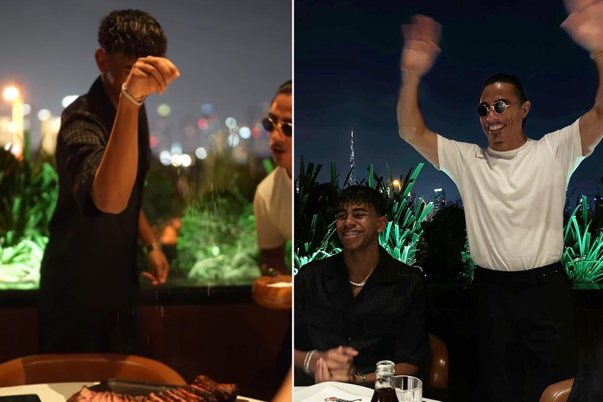 Las exóticas vacaciones de una estrella del Barcelona para despedir el 2024: osos, tigres y hasta serpientes