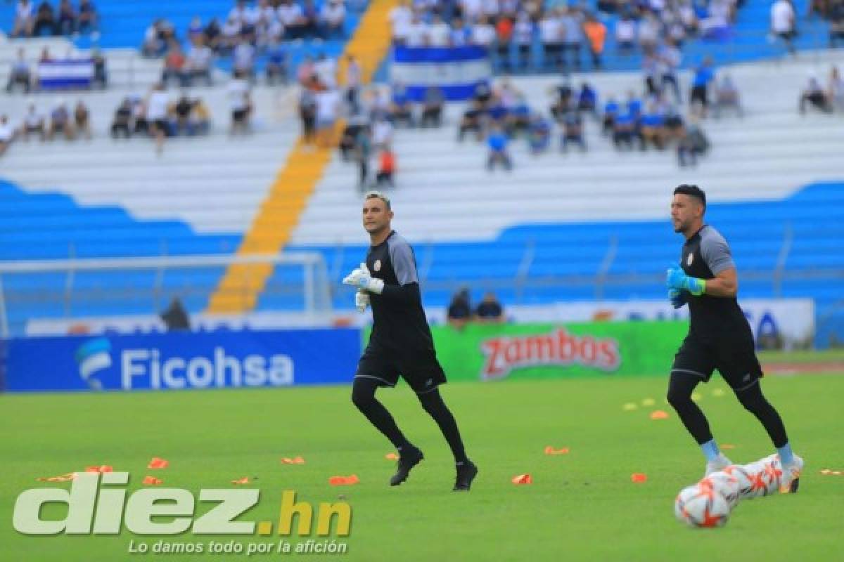 El gran gesto de Keylor Navas, locura total por tomarse fotos y su plática con 'Rambo' de León