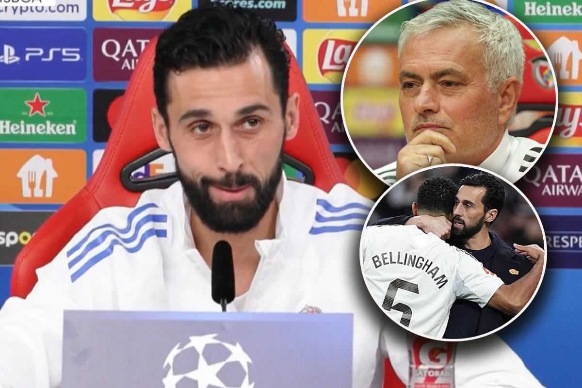 Arbeloa responde a las palabras de Mourinho y la sorpresiva petición a Bellingham: Yo nunca digo esto, pero...