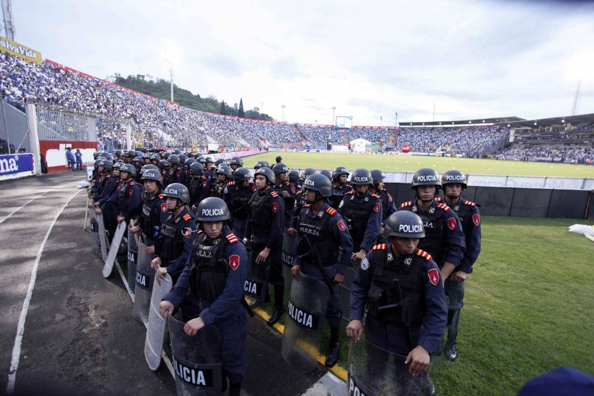 El Estadio Nacional Chelato Uclés será sometido a estrictas medidas de seguridad en el Olimpia vs Municipal del jueves