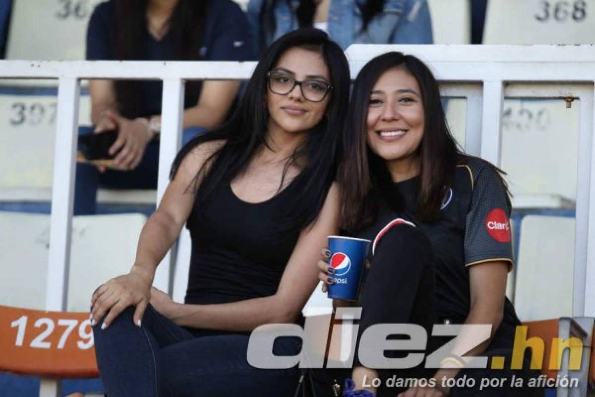 ¡Sensuales! El lado infartante del clásico Motagua-Olimpia en el estadio Nacional