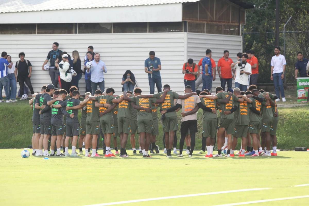 Keyrol fue golpeado y estrella preocupa: así se vivió el tercer entreno de Honduras