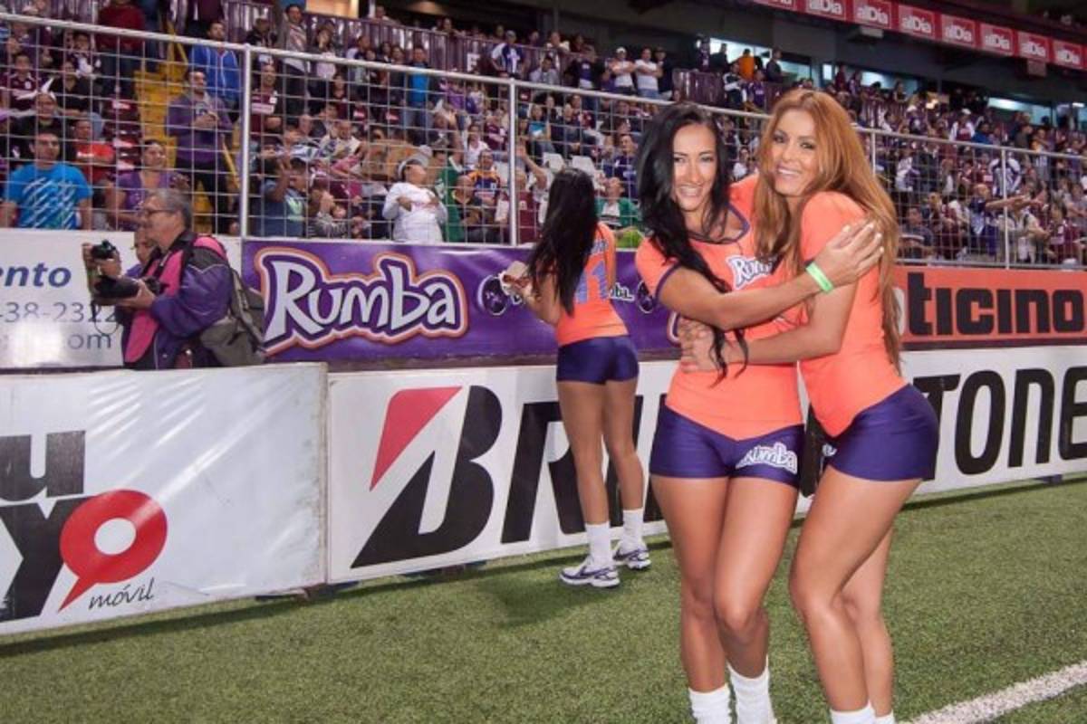 Te presentamos las espectaculares 'rumberitas' que embellecen los estadios en Costa Rica