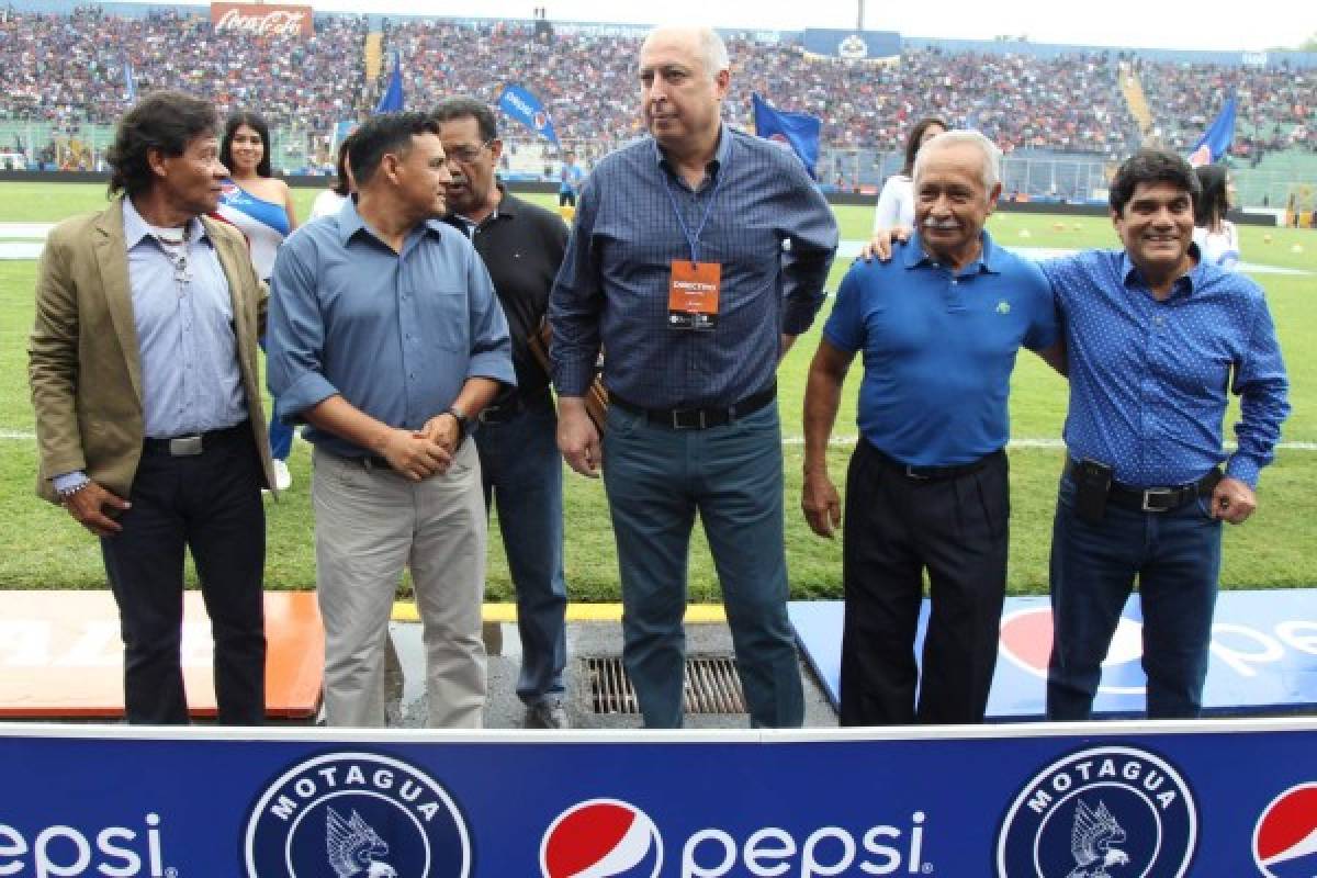 ¡NO SE VIO EN TV! Polémica, fiesta de los niños y homenajes en Motagua