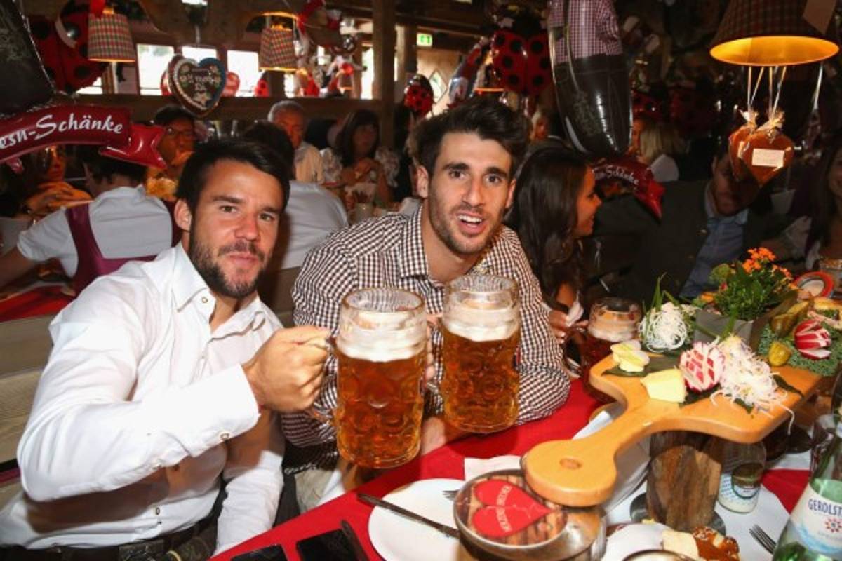 GALERÍA: La espectacular celebración del Bayern con cerveza