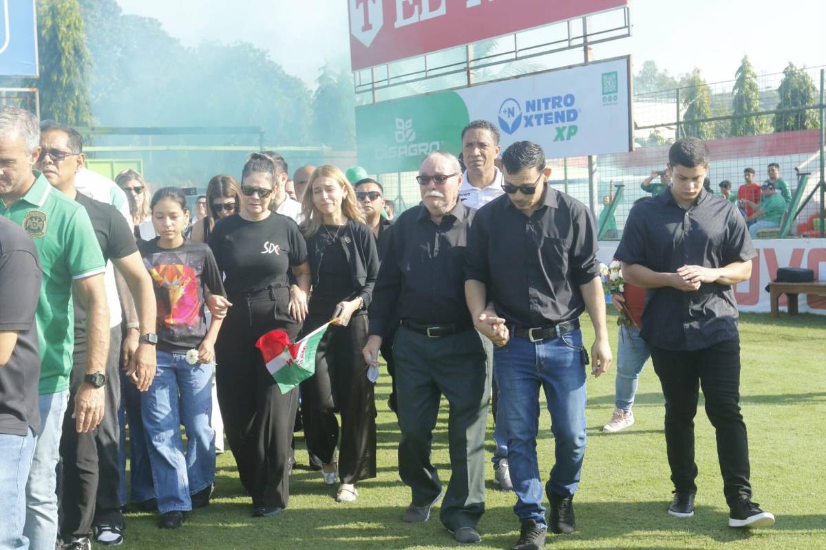 Entre lágrimas y aplausos: el Yankel Rosenthal llora la partida de Orinson Amaya y así fue el último adiós al expresidente