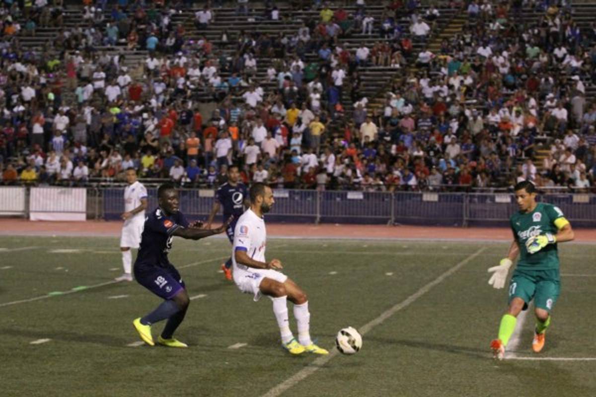 El juego Olimpia-Motagua en Nueva Orleans contado en imágenes