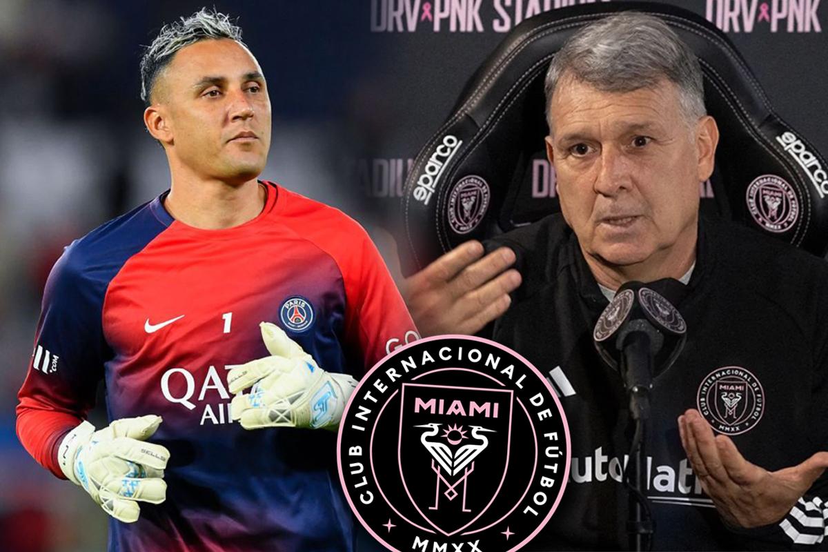 ¿Keylor Navas se va al Inter Miami? Así respondió el ‘Tata’ Martino sobre la posible llegada del tico