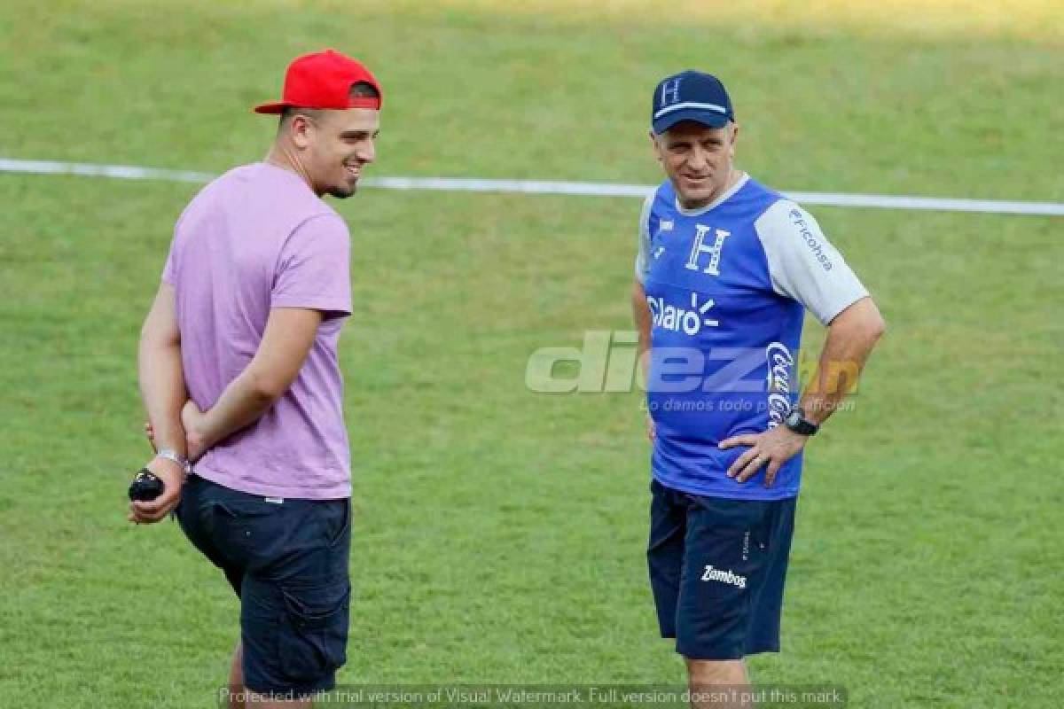 FOTOS: Los detalles más íntimos de la práctica en la Selección de Honduras