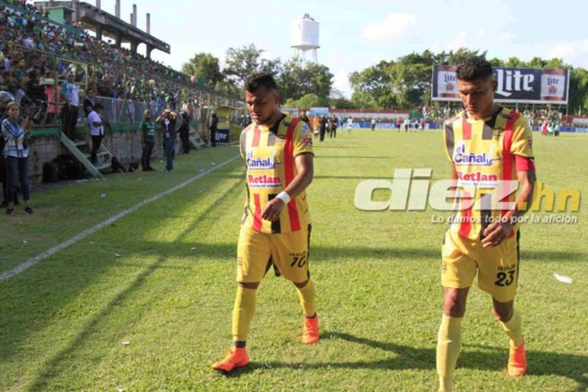 ¡Alegría y tristeza! Así festejó Marathón la clasificación a la final del Clausura