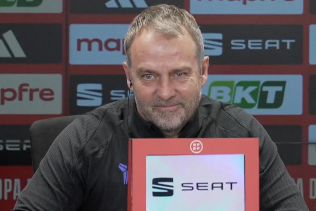 Hansi Flick se acuerda de la caída del Real Madrid previo al duelo contra el Atlético en Copa: Que le pregunten a ellos