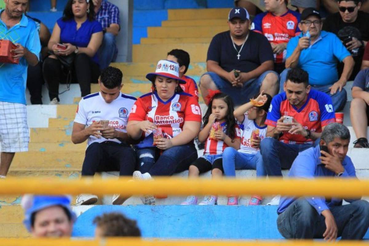 Olimpia desborda la locura de sus fanáticos en el Estadio Morazán