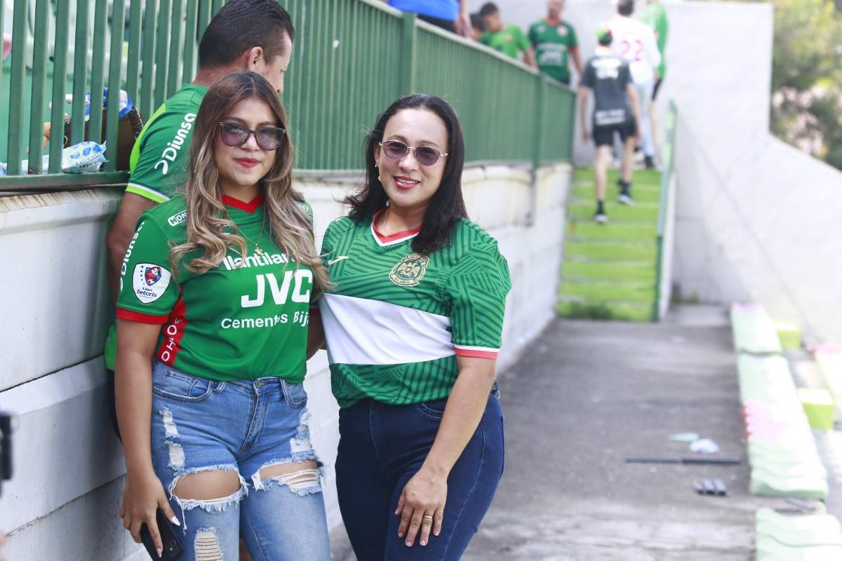 La belleza y el color que dejó la previa del derbi entre Marathón y Real España