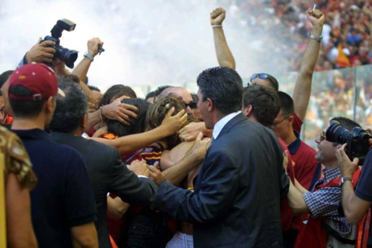 Las 15 inolvidables fotos que marcan la carrera de Francesco Totti