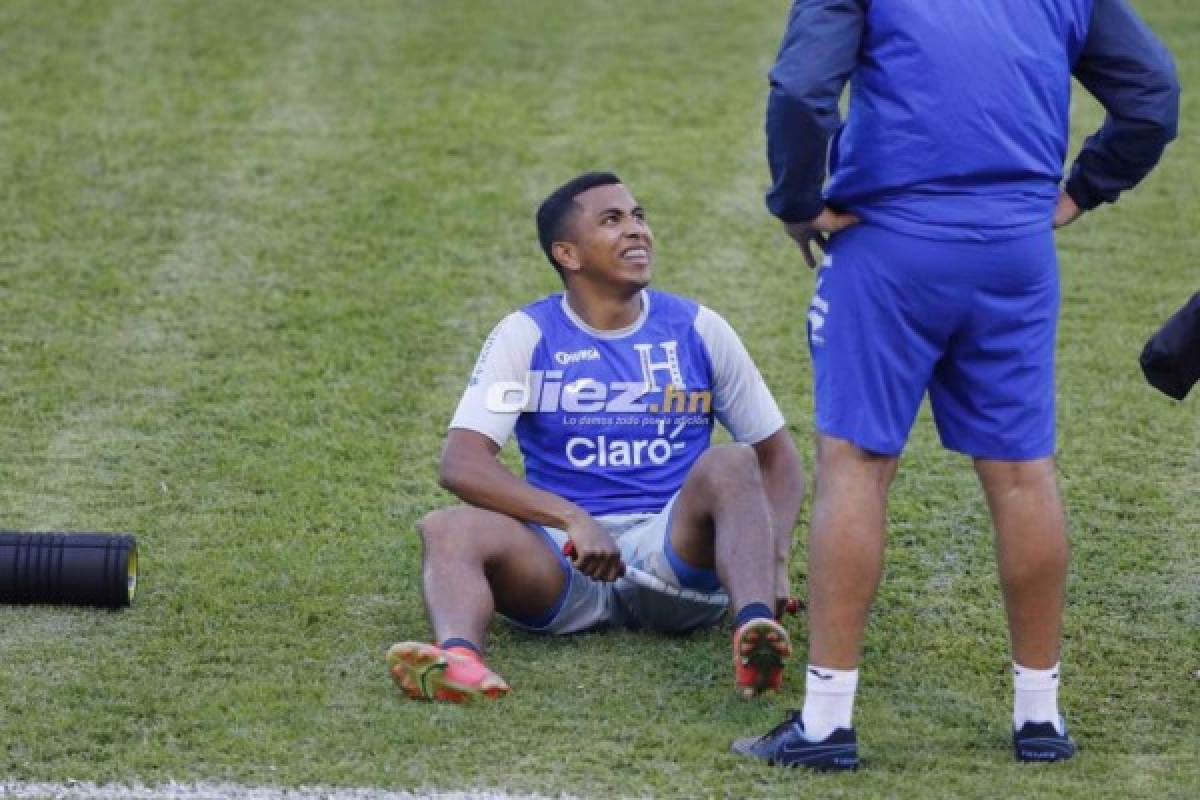 El llamativo look de Kervin Arriaga, sonrisas y trabajo colectivo en primer entreno de Honduras en San Pedro Sula