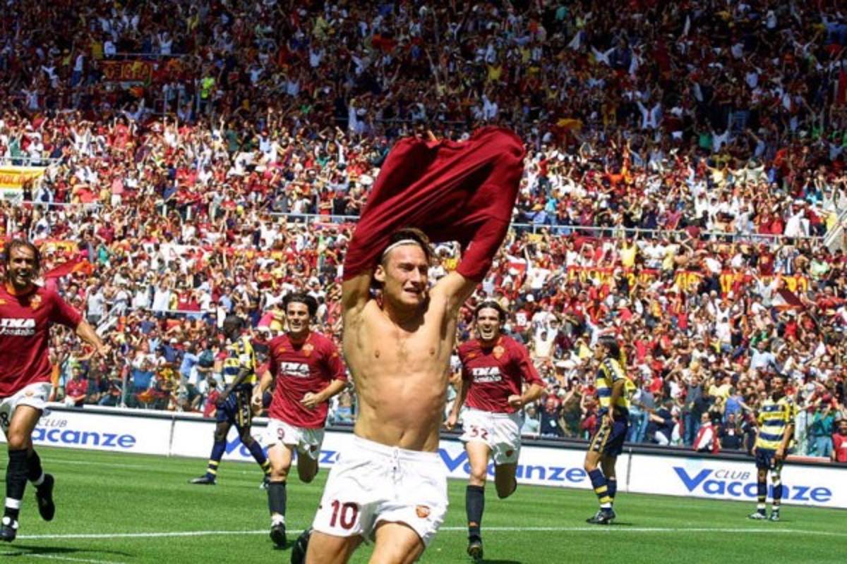 Las 15 inolvidables fotos que marcan la carrera de Francesco Totti
