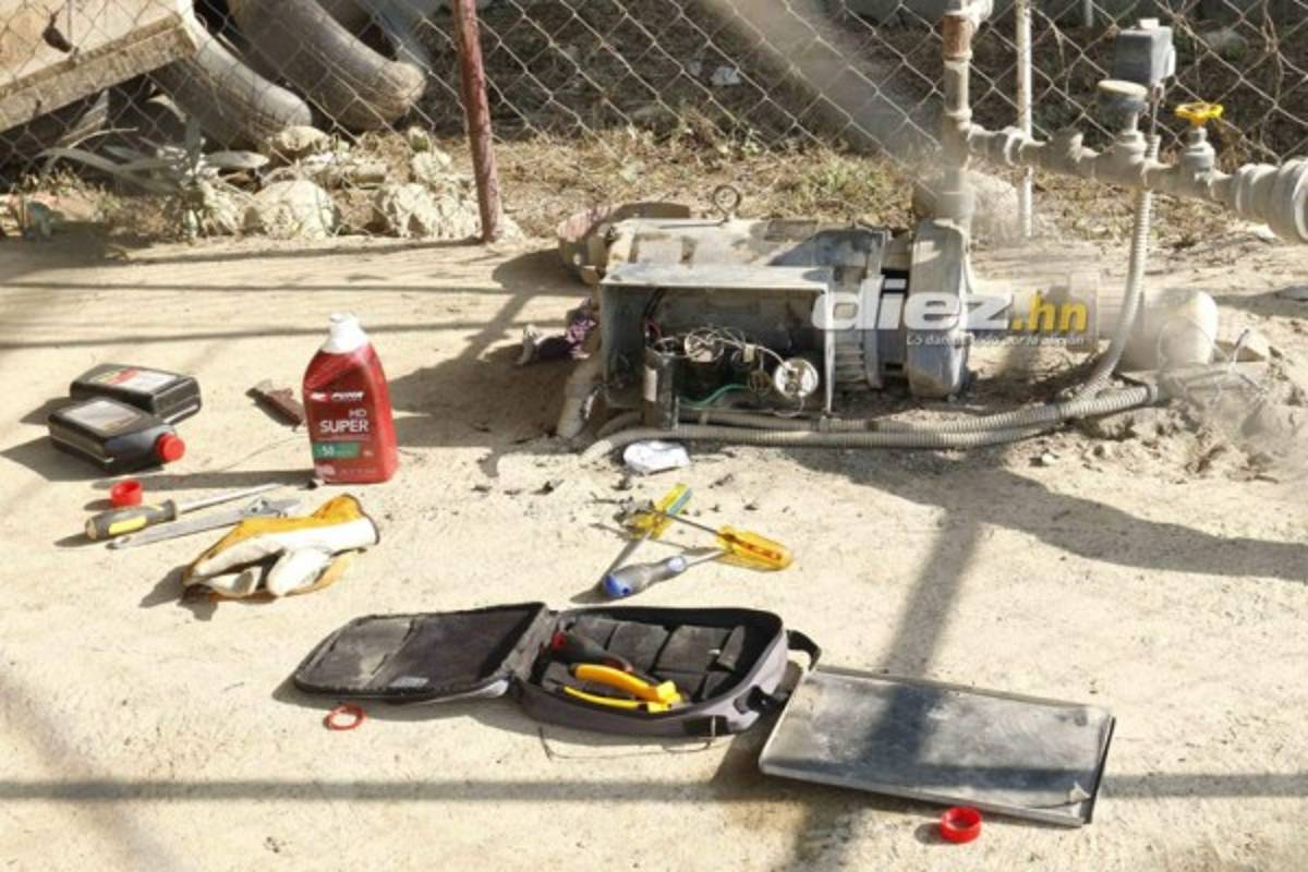 Las imágenes del estadio Humberto Micheletti de El Progreso tras el devastador paso de Eta