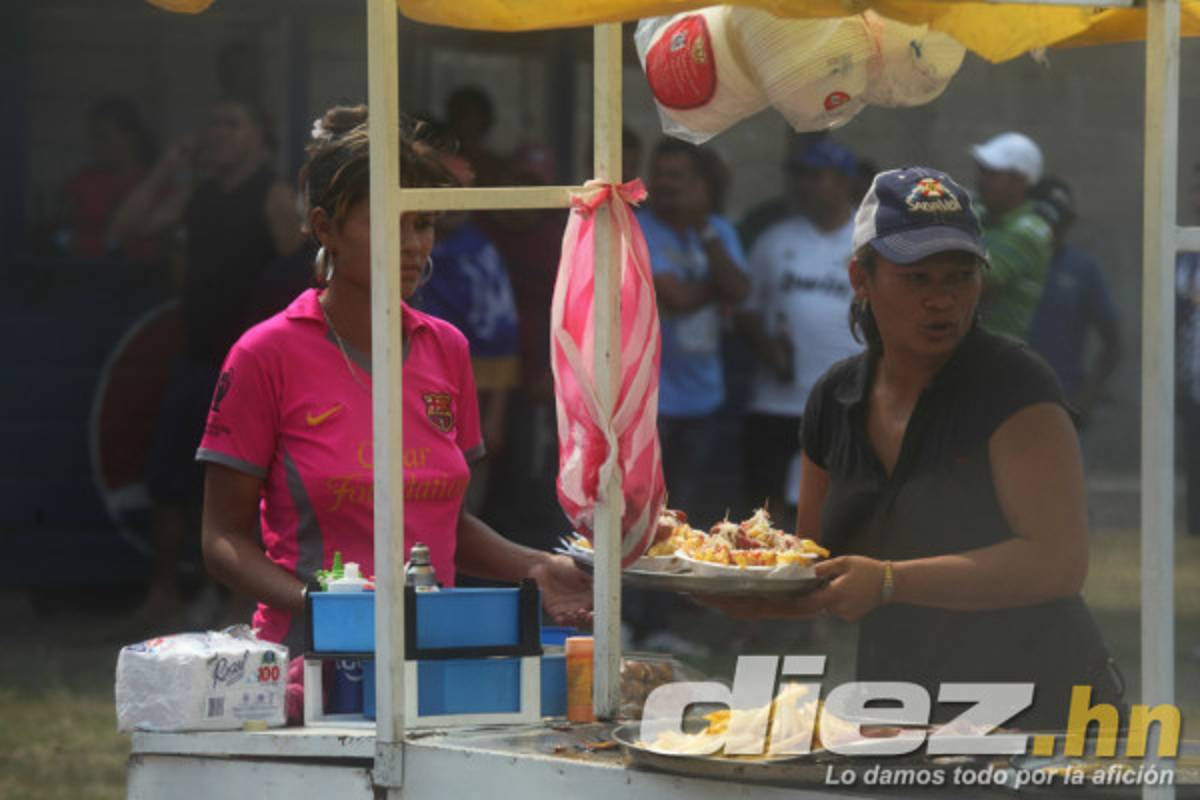 Ambiente en la última jornada de la liga Nacional de Honduras