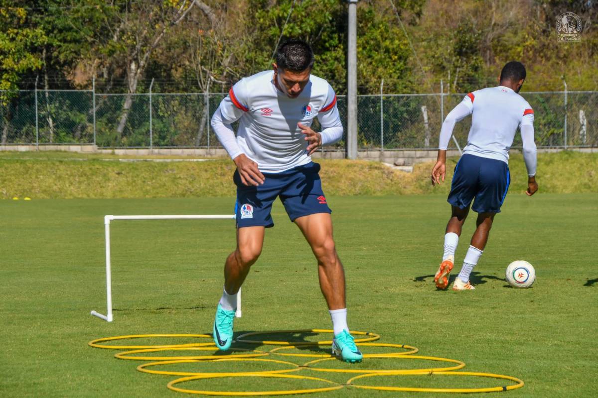 ¿Con Andy Nájar? Olimpia y su poderoso 11 titular con el que saldría en el clásico ante Real España en el Olímpico