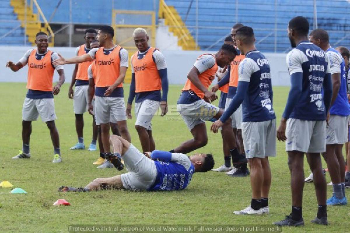 ¡Velocidad, potencia y definición! La Selección de Honduras trabaja al límite para llegar fina a la Copa Oro