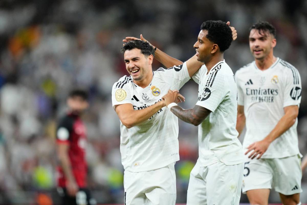 ¿Juega Bellingham? Alineación del Real Madrid para enfrentar al Barcelona en la final de la Supercopa de España