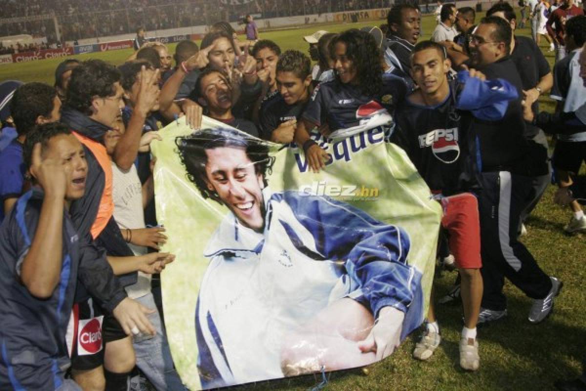 Las fotos que no habías visto de la final que le ganó Motagua a Saprissa en el Nacional