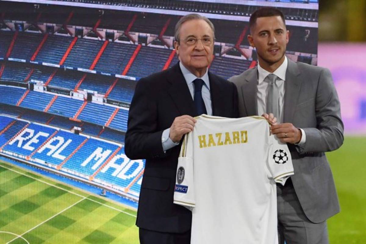 En fotos: Eden Hazard y su primer día como jugador del Real Madrid