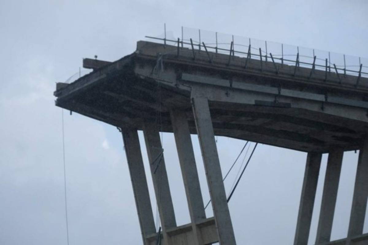 EN FOTOS: Así quedó el puente que se derrumbó en Génova, Italia