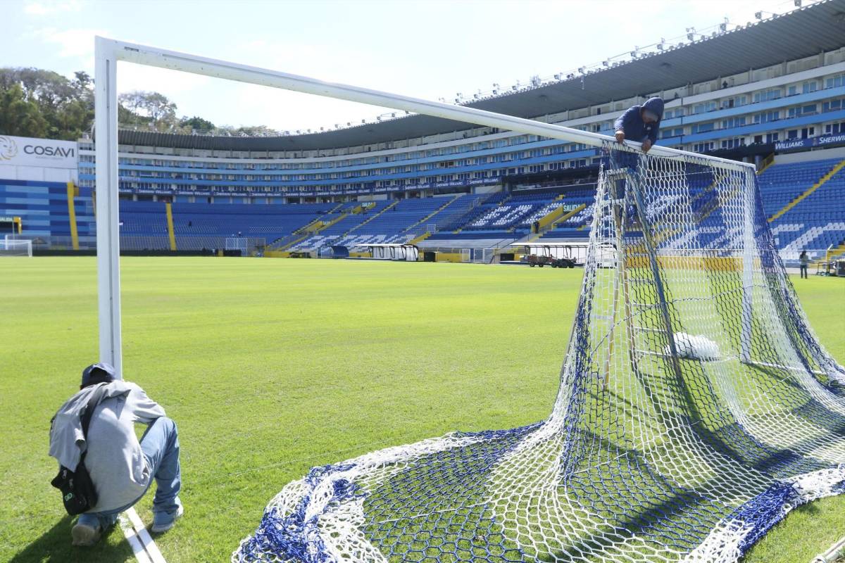 ¡Remodelado y embellecido por Messi! Así luce el Estadio Cuscatlán para la visita del Inter Miami a El Salvador