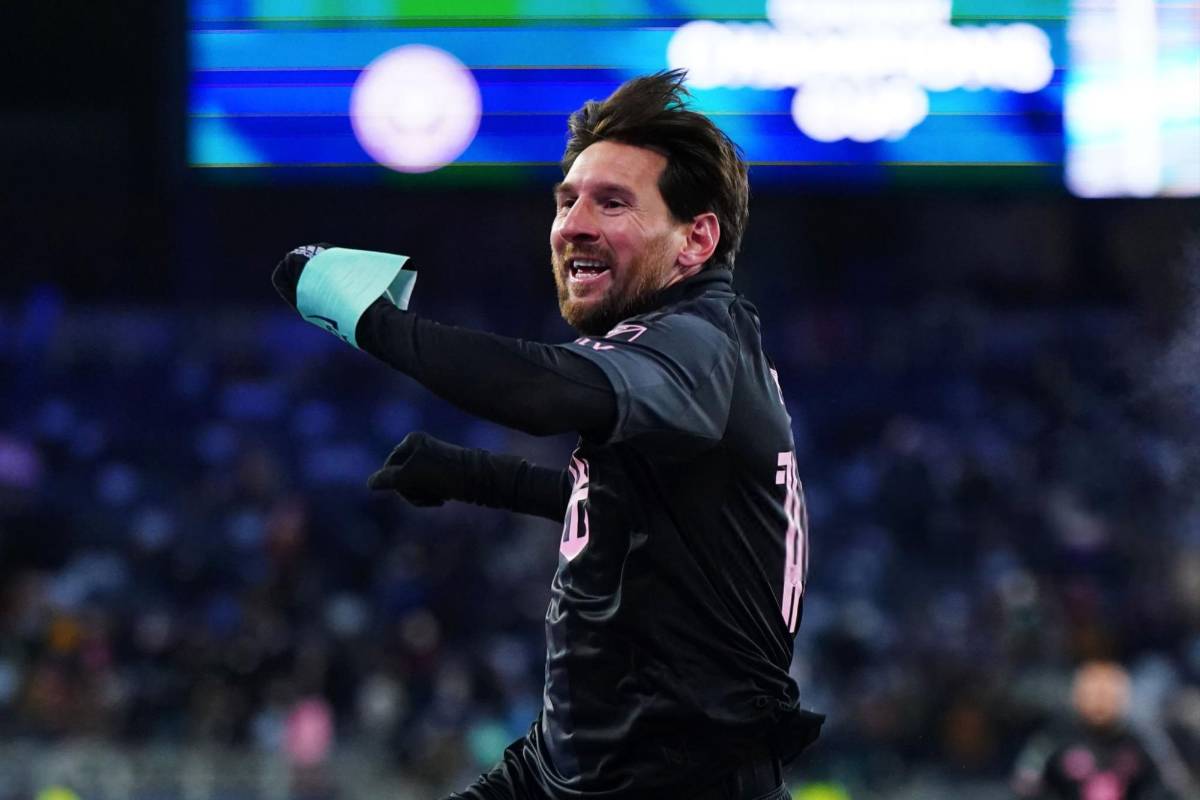 ¡Messi los congeló! La Pulga marcó un golazo y le dio el triunfo al Inter Miami sobre Kansas City en Concacaf Champions Cup