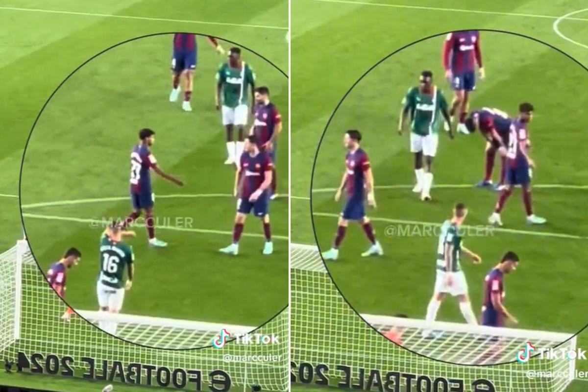 Polémica en el Barcelona: Lamine Yamal pide disculpas a Lewandowski y el feo gesto del polaco que se hizo viral