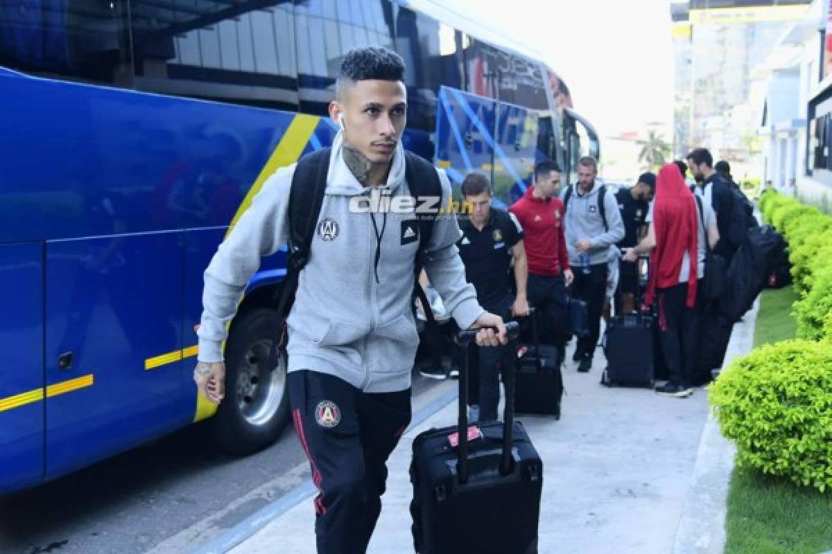 Entre hermetismo, Atlanta United se instala en San Pedro Sula para medirse a Motagua