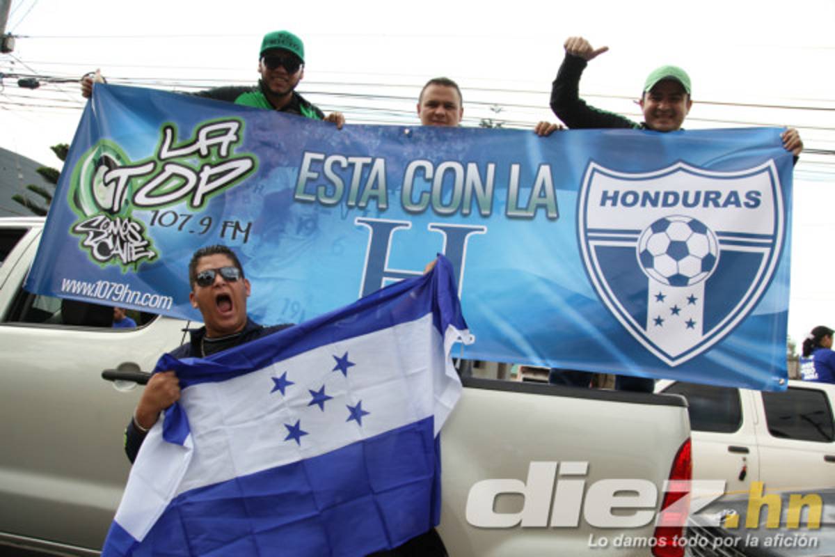 Las mejores imágenes del Honduras-México