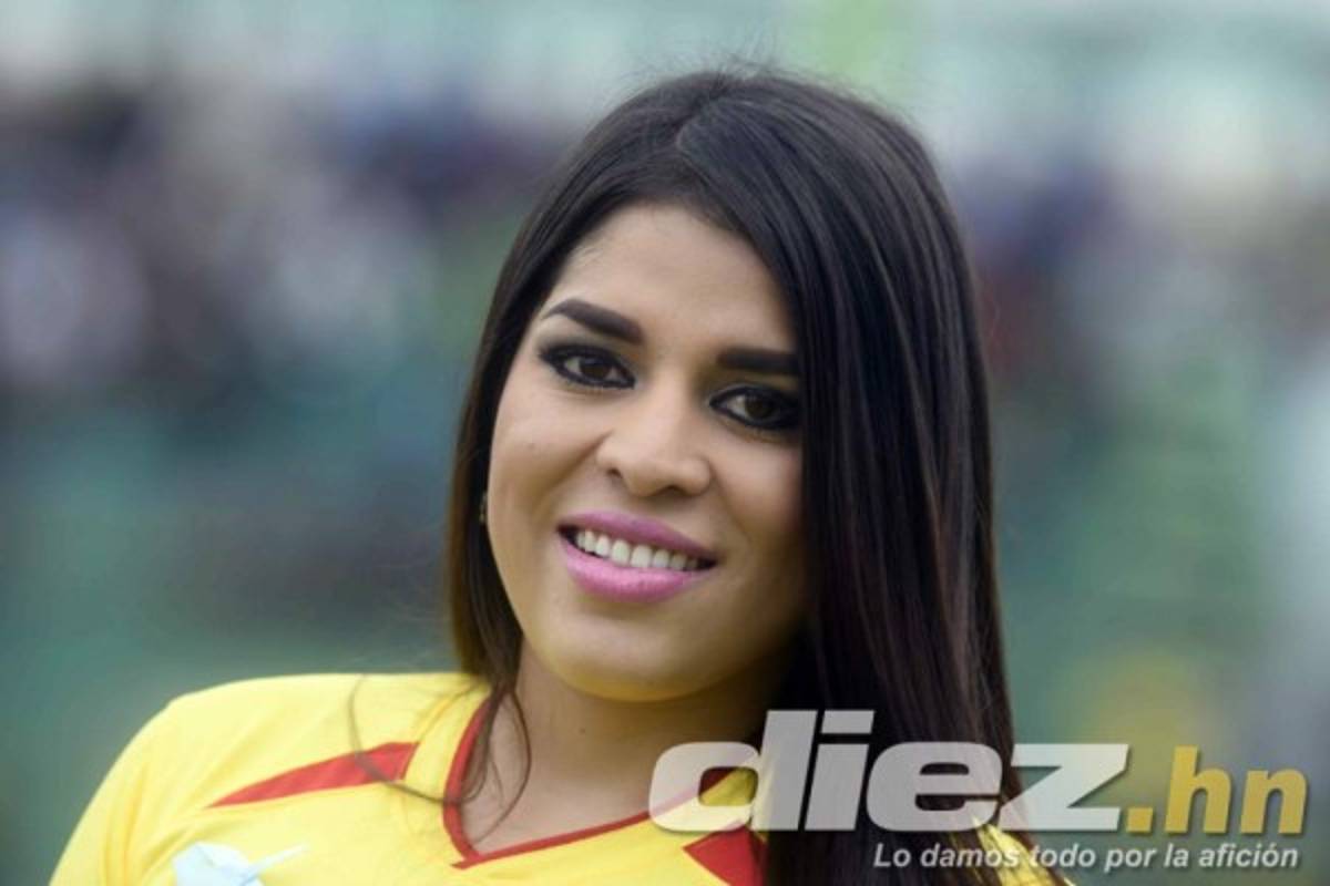 Las hermosuras que adornaron el clásico Marathón-Motagua